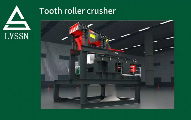 Tooth roller crusher